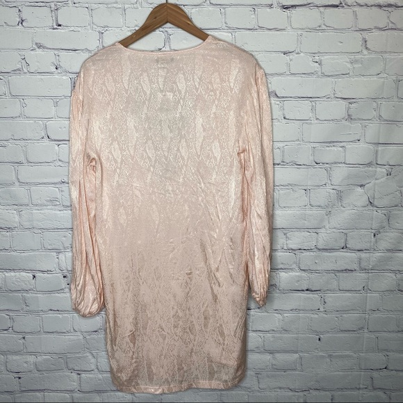 AFRM Milos Long Sleeve Wrap Minidress - Picture 5 of 10